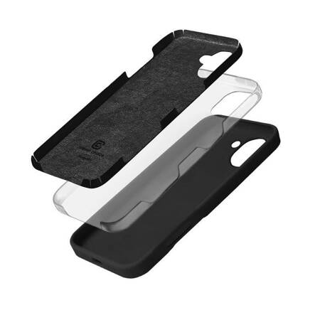 Crong Color Cover - Etui iPhone 16 (czarny)