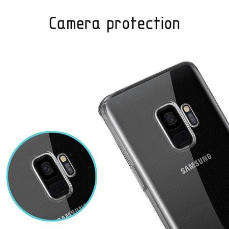 Crong Crystal Slim Cover - Etui Samsung Galaxy S9 (przezroczysty)