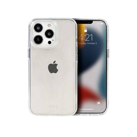 Crong Crystal Slim Cover - Etui iPhone 13 Pro Max (przezroczysty)