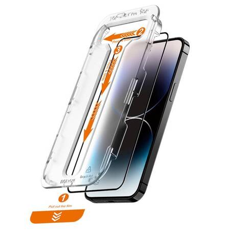 Crong EasyShield 2-Pack - Szkło hartowane iPhone 14 Pro (2 sztuki)