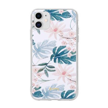 Crong Flower Case – Etui iPhone 11 (wzór 01)