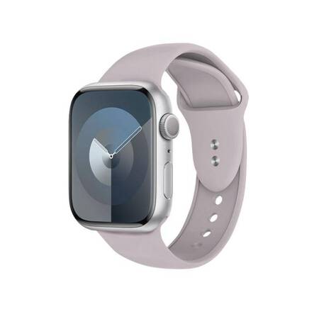 Crong Liquid - Pasek do Apple Watch 38/40/41 mm (szara lawenda)