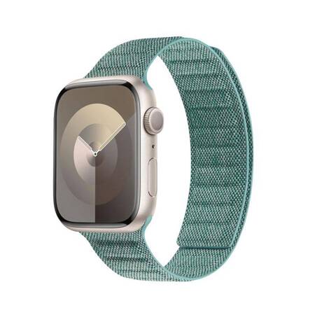 Crong Melange - Pasek magnetyczny do Apple Watch 38/40/41 mm (turkusowy melanż)