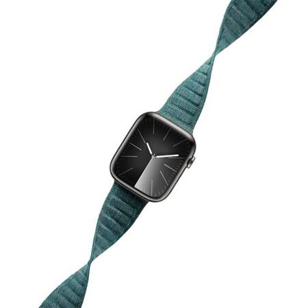 Crong Melange - Pasek magnetyczny do Apple Watch 38/40/41 mm (turkusowy melanż)