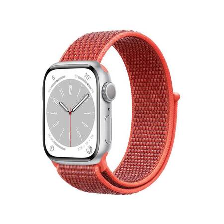 Crong Nylon - Pasek sportowy do Apple Watch 38/40/41 mm (Sunny Apricot)