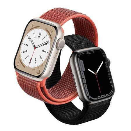 Crong Nylon - Pasek sportowy do Apple Watch 38/40/41 mm (Sunny Apricot)