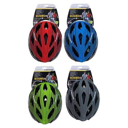 Dunlop - Kask rowerowy MTB r. L (Szary)