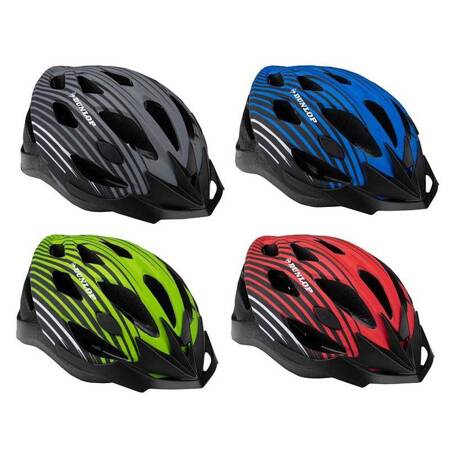 Dunlop - Kask rowerowy MTB r. L (Szary)