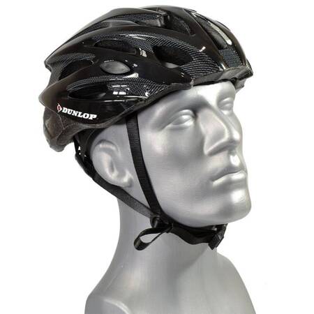 Dunlop - Kask rowerowy MTB r. S (Czerwono-czarny)