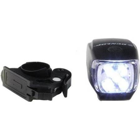 Dunlop - Zestaw lampek rowerowych LED przód i tył