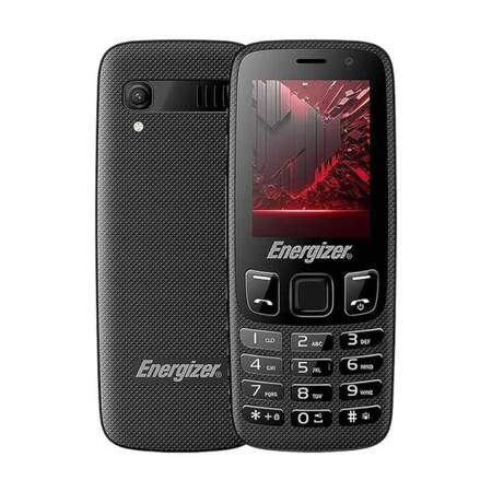 Energizer E242S+ - Telefon 512MB RAM 4GB 2,4" 4G LTE Dual SIM EU (Czarny)