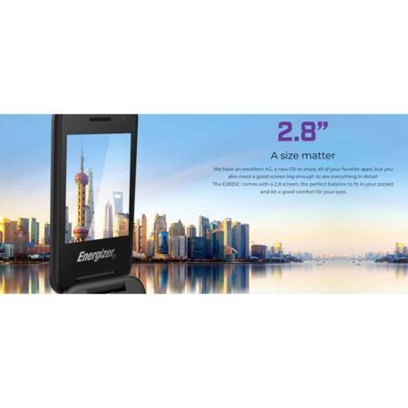 Energizer E282SC - Telefon 512MB RAM 4GB 2,8" 4G Dual Sim EU (Złoty)