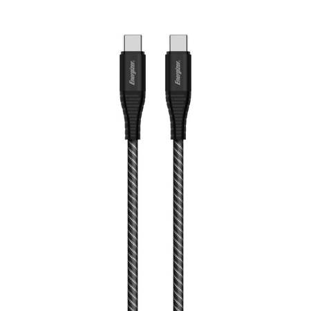 Energizer Ultimate - Kabel połączeniowy USB-C do USB-C 100W 2m (Czarny)