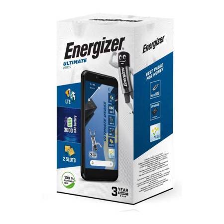 Energizer Ultimate U505S - Smartfon 1GB RAM 16GB 5" 4G Dual Sim EU (Czarny)