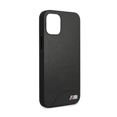 Etui BMW BMHCP12SMHOLBK iPhone 12 mini 5,4" czarny/black hardcase M Collection Smooth PU