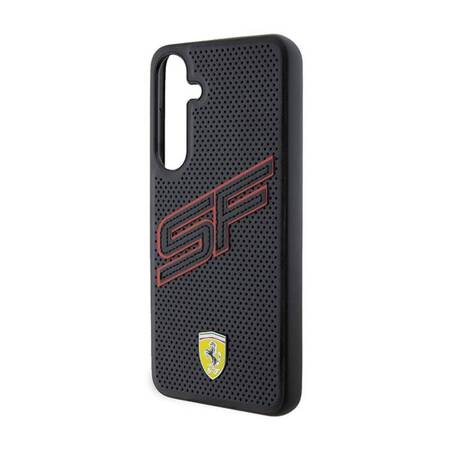 Ferrari Big SF Perforated - Etui Samsung Galaxy S24+ (czarny)