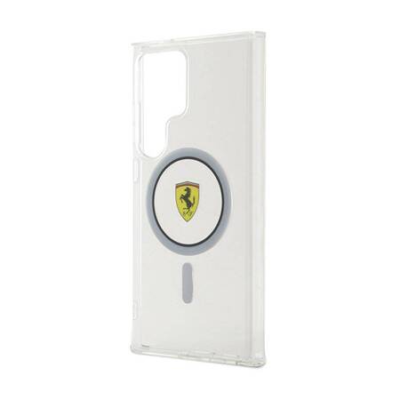 Ferrari IML Transp Inner Circle Line MagSafe - Etui Samsung Galaxy S24 Ultra (przezroczysty)