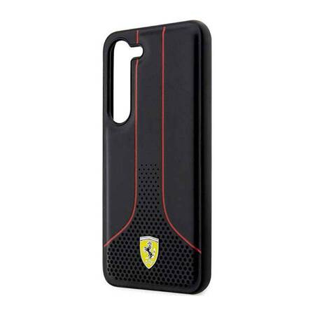 Ferrari Perforated 296P Collection - Etui Samsung Galaxy S23 (czarny)