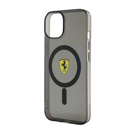 Ferrari Translucent MagSafe - Etui iPhone 14 Plus (Czarny)