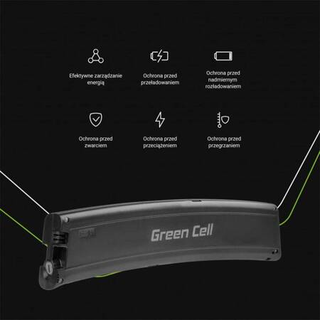Green Cell - Bateria 7.8Ah (281Wh) do roweru elektrycznego E-Bike 36V