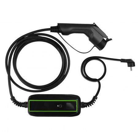 Green Cell - Ładowarka mobilna GC EV PowerCable 3,6kW Schuko - Type 1 do ładowania samochodów elektrycznych i hybryd Plug-In