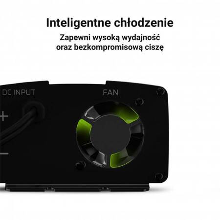 Green Cell - Przetwornica napięcia Inwerter 24V na 230V 150W/300W Czysta sinusoida