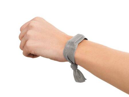 Griffin Ribbon Wristband - Opaski do Fitbit i Sony SmartBand (zestaw srebrny i fioletowy)
