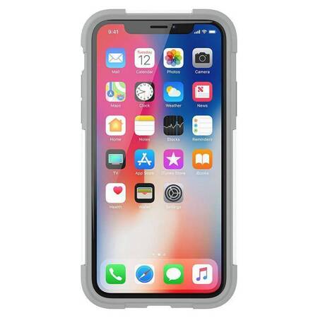 Griffin Survivor Fit - Pancerne etui iPhone X (biały/szary)