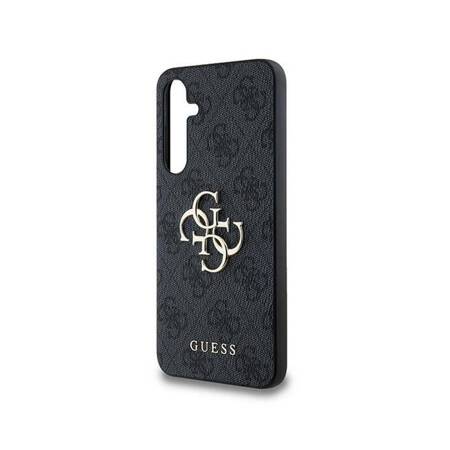 Guess 4G Big Metal Logo - Etui Samsung Galaxy A35 5G (czarny)