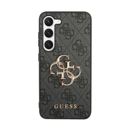 Guess 4G Big Metal Logo - Etui Samsung Galaxy A55 5G (czarny)