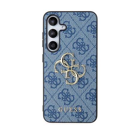 Guess 4G Big Metal Logo - Etui Samsung Galaxy S24 (niebieski)