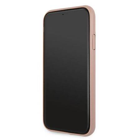 Guess 4G Big Metal Logo - Etui iPhone 11 (różowy)