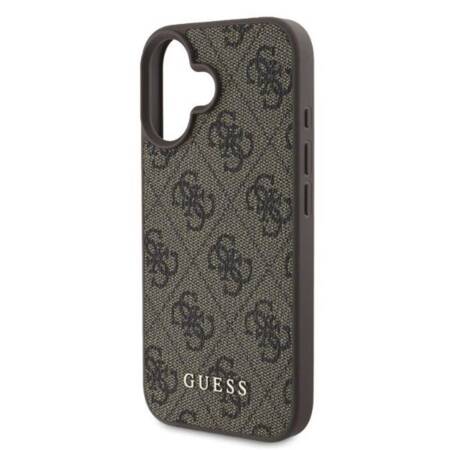 Guess 4G Classic - Etui iPhone 16 (brązowy)