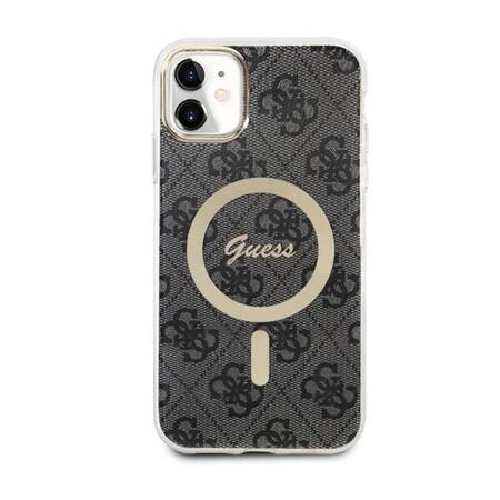 Guess 4G MagSafe - Etui iPhone 11 (Czarny)