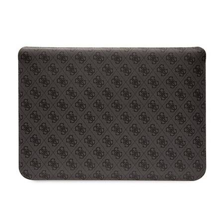 Guess 4G Stripe Metal Logo Computer Sleeve - Etui na notebooka 14" (Czarny)