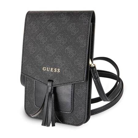 Guess 4G Uptown Wallet Phone Bag - Torba z przegrodą na smartfona (czarny)