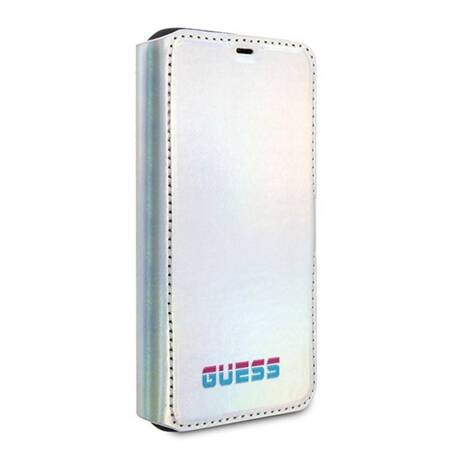 Guess GUFLBKN58BLD iPhone 11 Pro srebrny/silver book Iridescent