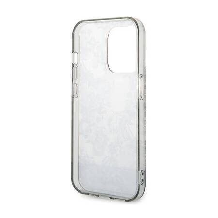 Guess GUHCP14LHGPLHG iPhone 14 Pro 6,1" szary/grey hardcase Porcelain Collection