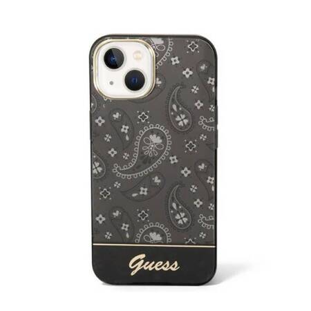 Guess GUHCP14MHGBNHK iPhone 14 Plus 6,7" czarny/black hardcase Bandana Paisley