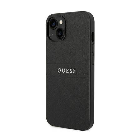 Guess GUHCP14MPSASBBK iPhone 14 Plus 6,7" czarny/black Saffiano Strap