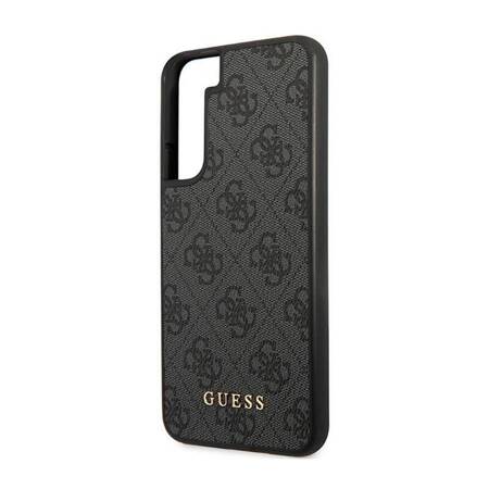 Guess GUHCS23MG4GFGR S23+ S916 szary/grey hardcase 4G Metal Gold Logo