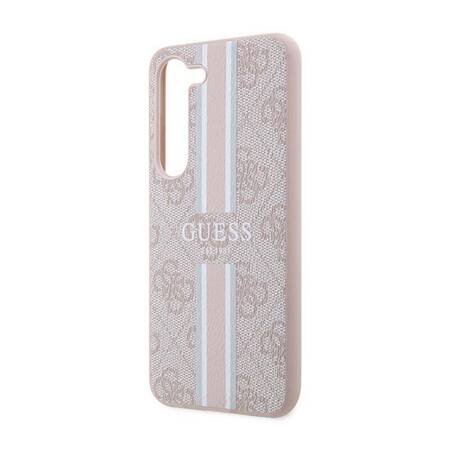 Guess GUHCS23SP4RPSP S23 S911 różowy/pink hardcase 4G Printed Stripe