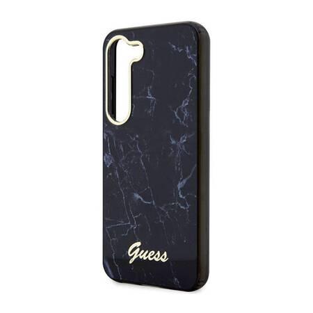 Guess Marble Collection - Etui Samsung Galaxy S23 (czarny)