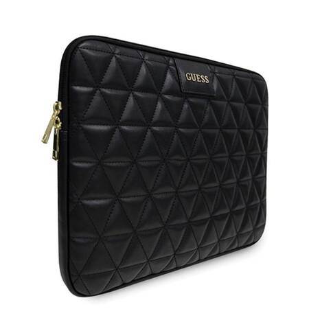 Guess Quilted Computer Sleeve - Etui na notebooka 13 (czarny)