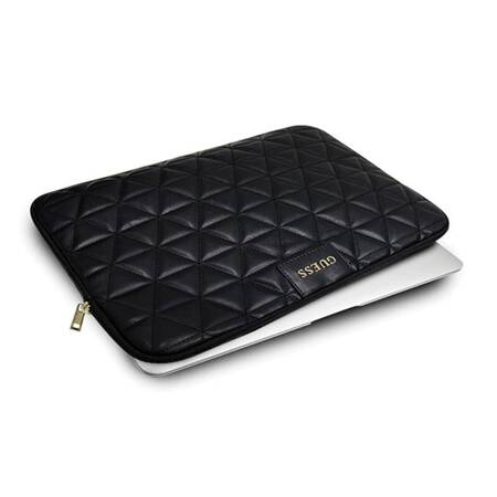 Guess Quilted Computer Sleeve - Etui na notebooka 13 (czarny)