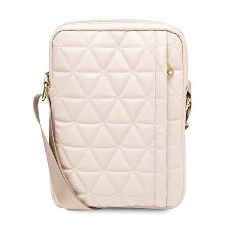 Guess Quilted Tablet Bag - Torba na notebooka / tablet 10 (różowy)
