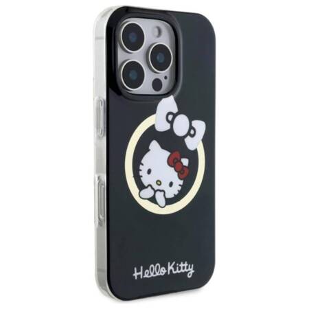 Hello Kitty IML Fun Bow MagSafe - Etui iPhone 16 Pro Max (czarny)