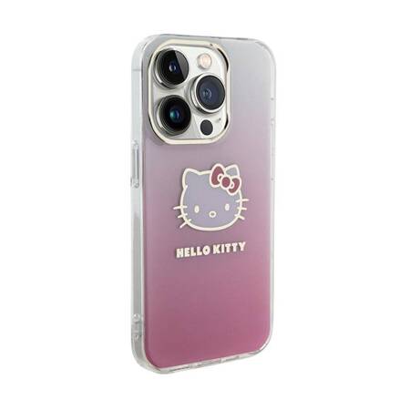 Hello Kitty IML Gradient Electrop Kitty Head - Etui iPhone 13 Pro (różowy)