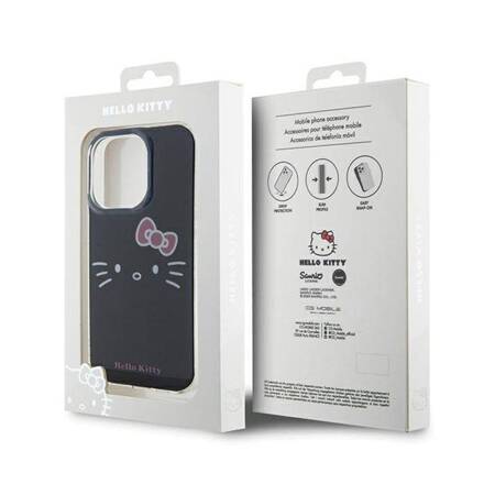 Hello Kitty IML Kitty Face - Etui iPhone 13 Pro (czarny)