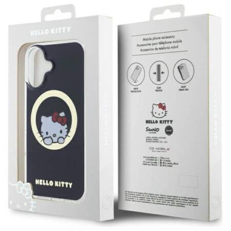 Hello Kitty IML Sweet Kitty MagSafe - Etui iPhone 16 (czarny)